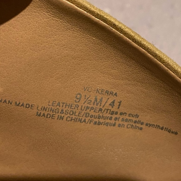 Vince Camuto Kerra Sandal Womens 9m Suede Open Toe Stacked Heel Knot - Picture 6 of 6